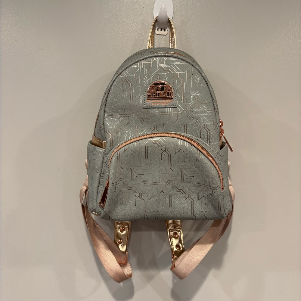 Disney Parks Star Wars Galaxy's Edge Black Spire Outpost Mini Backpack